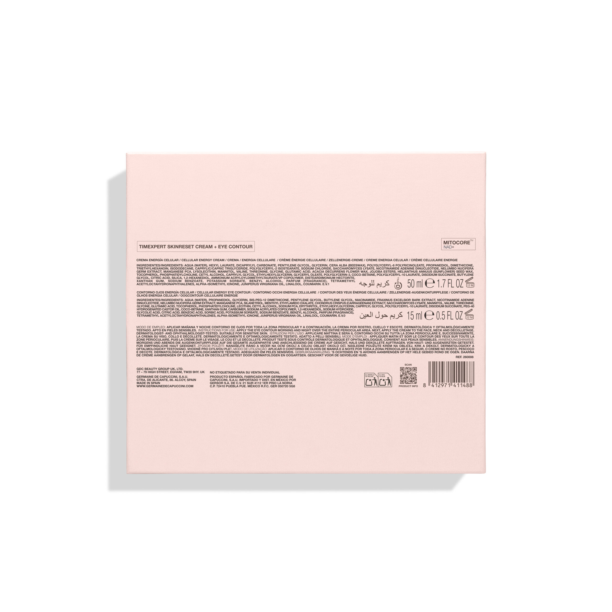 Kinkekomplekt Tx Skinreset Cellular Energy Cream + Cellular Energy Eye Contour - Image 7